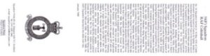Reverse of the Jaguar Bookmark.
